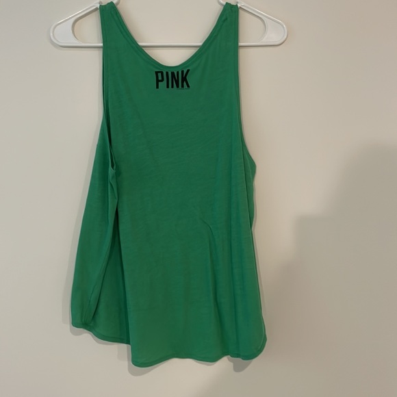 Lucky Green Tank Top by Pink - Picture 4 of 4